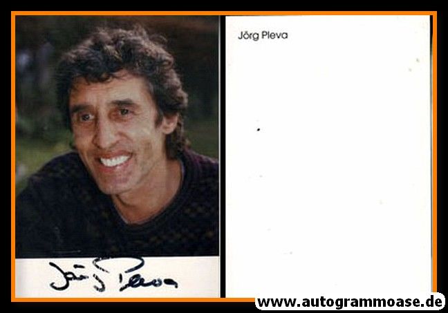 Autogramm Schauspieler | Jörg PLEVA | 1980er (Portrait Color)