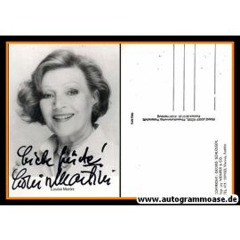 Autogramm Schauspieler | Louise MARTINI | 1980er (Portrait SW Rüdel)