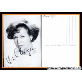 Autogramm Schauspieler | Ursula LINGEN | 1980er (Portrait SW) Schoppe