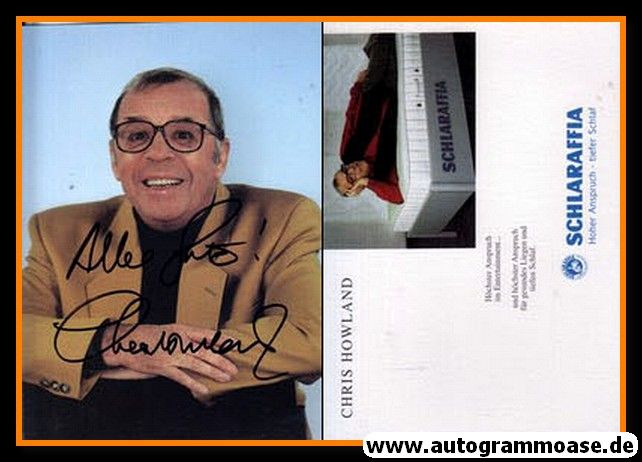 Autogramm Schauspieler | Chris HOWLAND | 1980er (Portrait Color) Schlaraffia