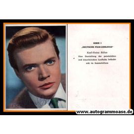 Autogramm Schauspieler | Karlheinz BÖHM | 1950er (Portrait Color) Film-Lieblinge