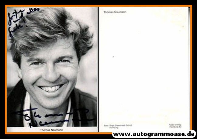 Autogramm Schauspieler | Thomas NAUMANN | 1990er (Portrait SW Rüdel) Steenholdt