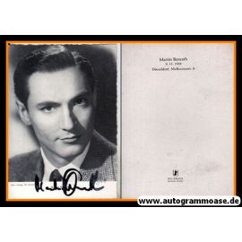 Autogramm Schauspieler | Martin BENRATH | 1960er (Portrait SW) WS-Druck