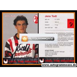 Autogramm Fussball | SC Freiburg | 1996 | Jens TODT