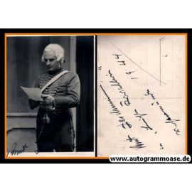 Autogramm Schauspieler | ??? Knut Leschmer | 1940er (Portrait SW) 2021-00045