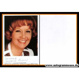Autogramm Schauspieler | Liselotte PULVER | 1990er (Portrait Color Langen)