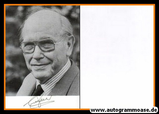 Autogramm Schauspieler | Curth FLATOW | 1990er (Portrait SW)