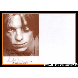 Autogramm Schauspieler | Andre EISERMANN | 1990er (Portrait SW)