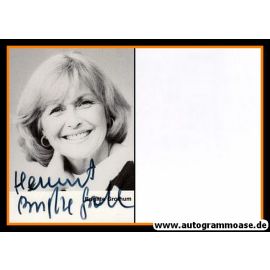 Autogramm Schauspieler | Brigitte GROTHUM | 1990er (Portrait SW)