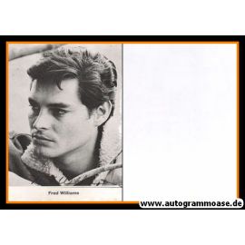 Autogramm Schauspieler | Fred WILLIAMS | 1960er (Portrait SW)
