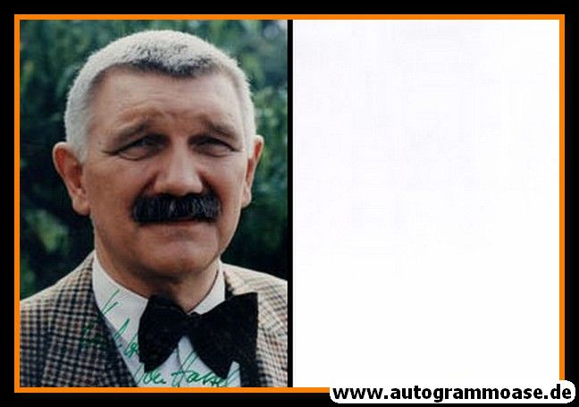 Autogramm Schauspieler | Karl-Heinz VON HASSEL | 1990er Foto (Portrait Color)