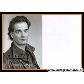 Autogramm Schauspieler | Heinrich SCHAFMEISTER | 1990er (Portrait SW) 