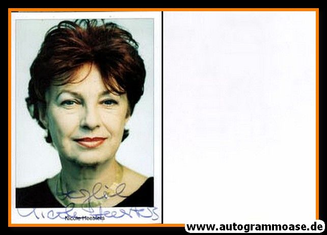 Autogramm Schauspieler | Nicole HEESTERS | 1990er (Portrait Color)