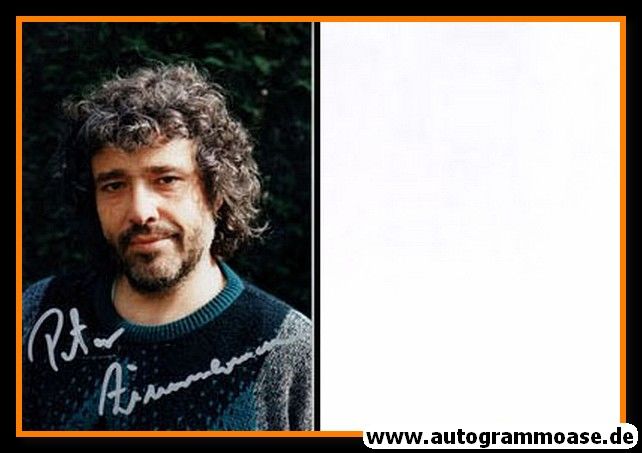 Autogramm Schauspieler | Peter ZIMMERMANN | 1990er Foto (Portrait Color)