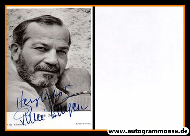 Autogramm Schauspieler | Rene DELTGEN | 1960er (Portrait SW Rüdel) Ravenborg