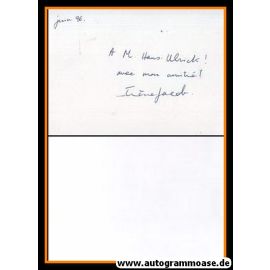 Autograph Film (FR) | Irene JACOB (Grusskarte)