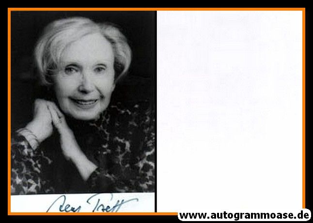 Autogramm Schauspieler | Alice TREFF | 1980er Foto (Portrait SW)