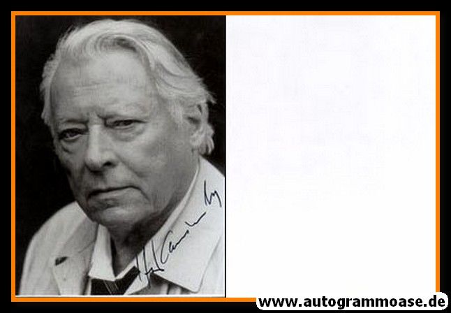 Autogramm Schauspieler | Hans CANINENBERG | 1980er Foto (Portrait SW) 