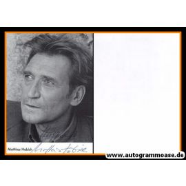 Autogramm Schauspieler | Matthias HABICH | 1990er (Portrait SW)