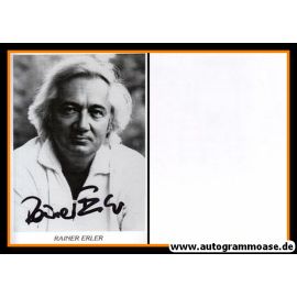 Autogramm Film (Regie) | Rainer ERLER | 1990er (Portrait SW)