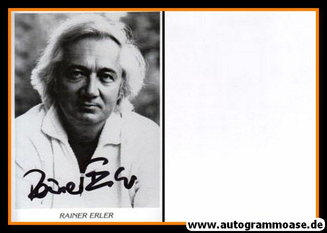 Autogramm Film (Regie) | Rainer ERLER | 1990er (Portrait SW)