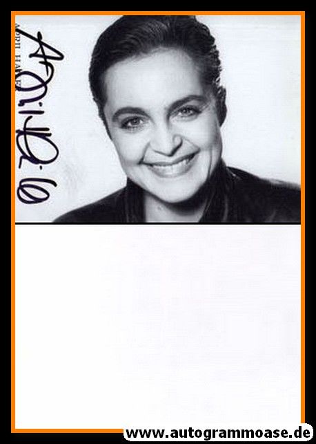 Autogramm Schauspieler | April HAILER | 1990er (Portrait SW)
