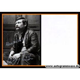 Autogramm Schauspieler | Wolfgang WINKLER | 1990er Foto (Portrait SW)