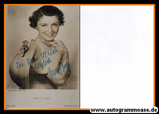 Autogramm Schauspieler | Jenny JUGO | 1930er Foto (Portrait SW) Ross 9461-1