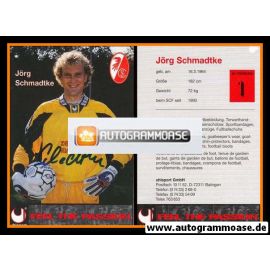 Autogramm Fussball | SC Freiburg | 1996 | Jörg SCHMADTKE