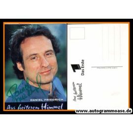 Autogramm TV | ARD | Daniel FRIEDRICH | 1990er "Aus Heiterem Himmel" (Natzeck)