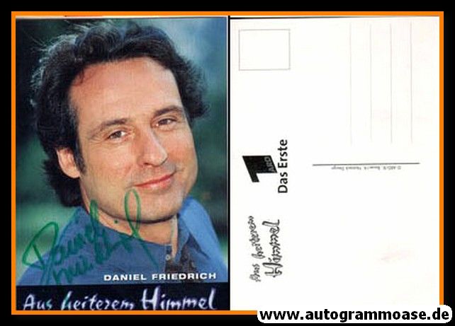 Autogramm TV | ARD | Daniel FRIEDRICH | 1990er "Aus Heiterem Himmel" (Natzeck)