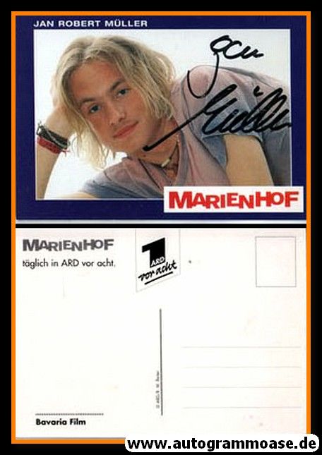 Autogramm TV | ARD | Jan Robert MÜLLER | 1990er "Marienhof"