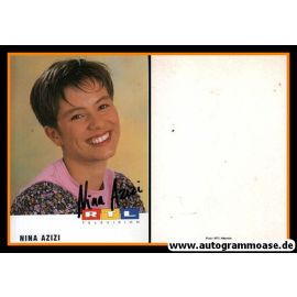 Autogramm TV | RTL | Nina AZIZI | 1990er (Portrait Color)