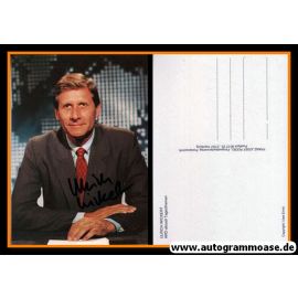 Autogramm TV | ARD | Ulrich WICKERT | 1990er Rüdel "ARD-Aktuell" 2