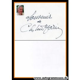 Autograph Film (Frankreich) | Christian MARIN