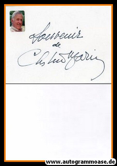 Autograph Film (Frankreich) | Christian MARIN