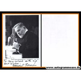 Autogramm Film (Frankreich) | Bernard FRESSON | 1995 (Portrait SW) "Pasteur"