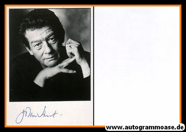 Autogramm Film (UK) | John HURT | 1990er (Portrait SW)