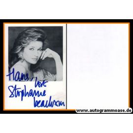 Autogramm Film (UK) | Stephanie BEACHAM | 1970er (Portrait SW)