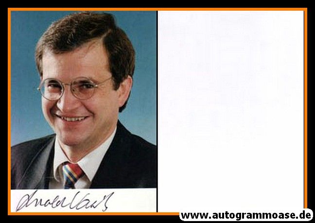 Autogramm Politik | CDU | Arnold VAATZ | 1990er (Portrait Color)