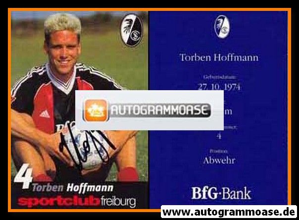 Autogramm Fussball | SC Freiburg | 1998 | Torben HOFFMANN