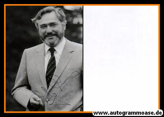 Autogramm Politik | FDP | Dieter-Julius CRONENBERG | 1980er Foto (Portrait SW)