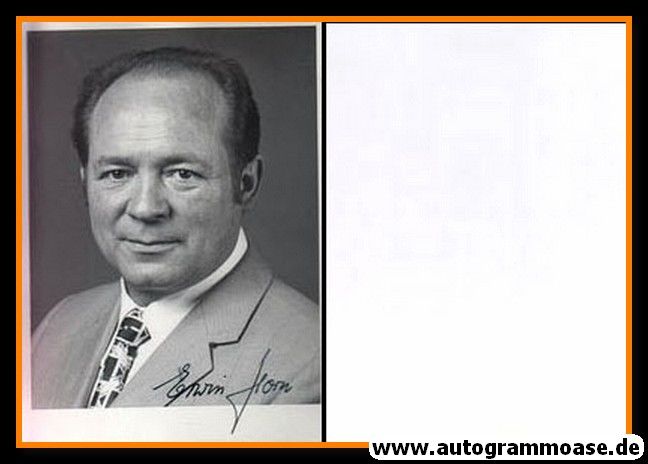 Autogramm Politik | SPD | Erwin HORN | 1990er (Portrait SW)