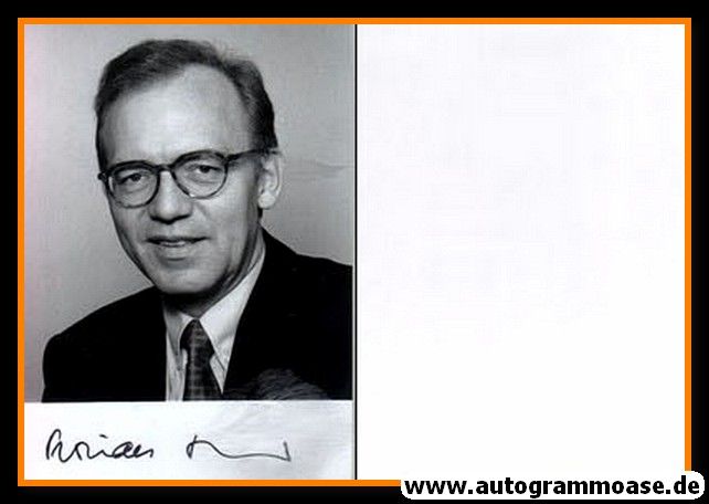 Autogramm Politik | CDU | Florian GERSTER | 1990er Foto (Portrait SW)