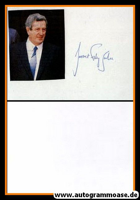 Autogramm Politik | Irland | Garret FITZGERALD | Ministerpräsident 1980er | Autograph