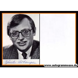 Autogramm Politik | SPD | Günter VERHEUGEN | 1980er (Portrait SW) 1