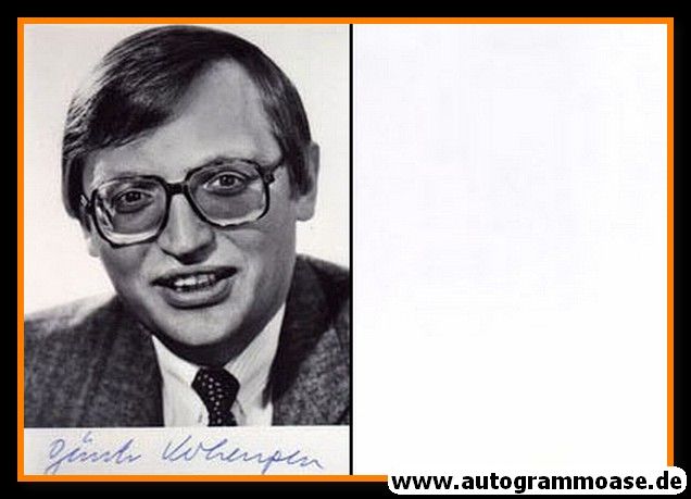 Autogramm Politik | SPD | Günter VERHEUGEN | 1980er (Portrait SW) 1