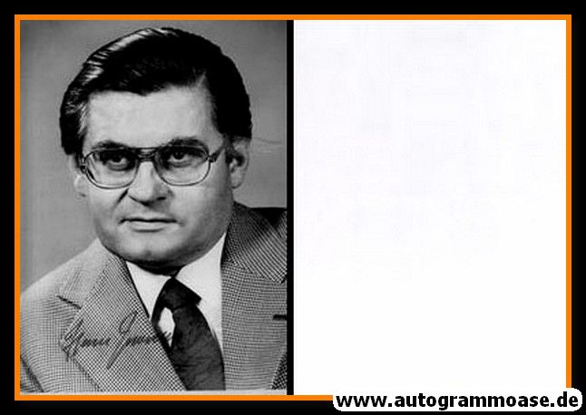 Autogramm Politik | SPD | Hans KOSCHNICK | 1970er (Portrait SW) 2
