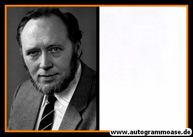 Autogramm Politik | FDP | Hans H. GATTERMANN | 1980er Foto (Portrait SW)