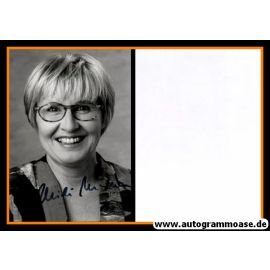 Autogramm Politik | SPD | Heidrun MERK | 1990er Foto (Portrait SW)